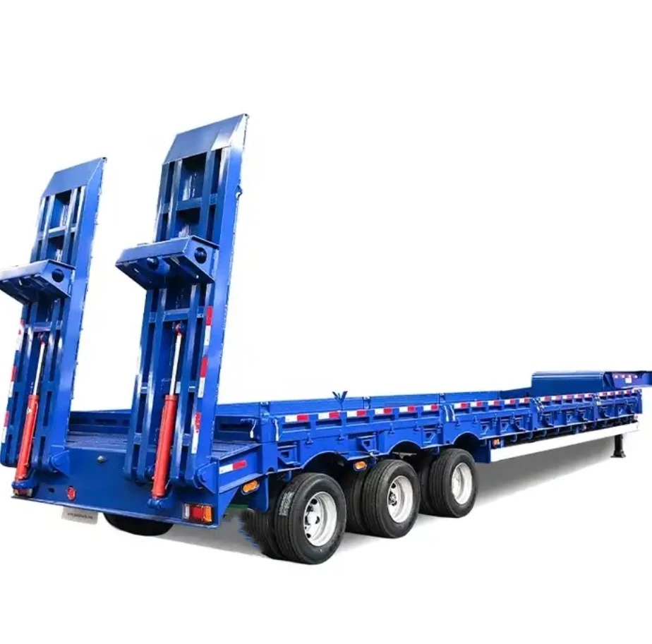 3 náprava Flatbed Semi přívěs